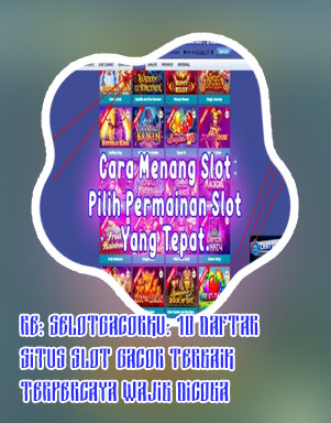 Cara main slot menang banyak