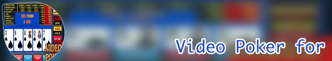 Free slots video poker